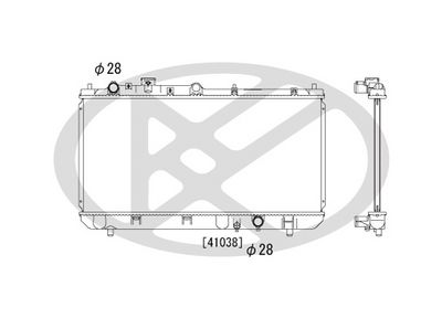 Radiator, racire motor Koyorad PL060852