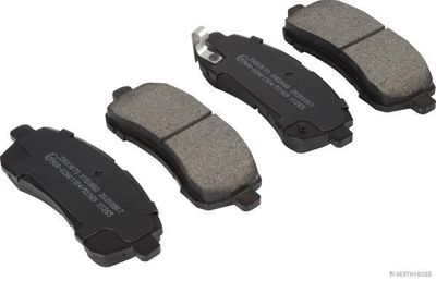 Комплект тормозных колодок, дисковый тормоз HERTH+BUSS JAKOPARTS J3603073 для MAZDA 2