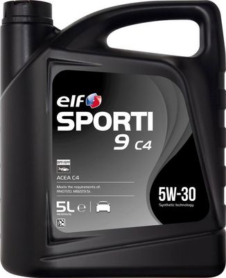 Motorový olej ELF Sporti 9 C4 5W-30, 5L
