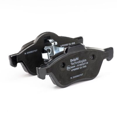 BREMSBELAGSATZ SCHEIBENBREMSE DELPHI LP2252 34