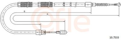CABLU FRANA DE PARCARE