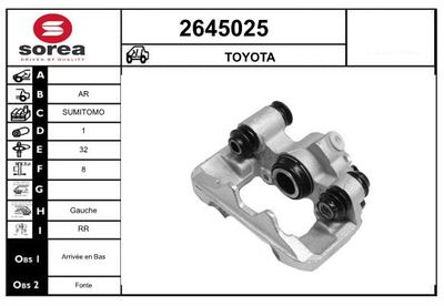 BREMSSATTEL EAI 2645025