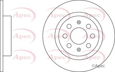 Brake Disc APEC DSK2395