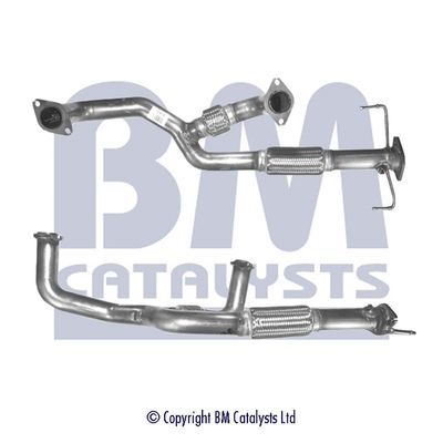 Exhaust Pipe BM Catalysts BM70418