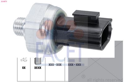 Przełącznik ciśnieniowy, klimatyzacja FACET 25.0073