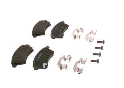 Remblokken set Voor , past: FIAT SEDICI  SUZUKI SX4 1.5-2.0D 06.06-