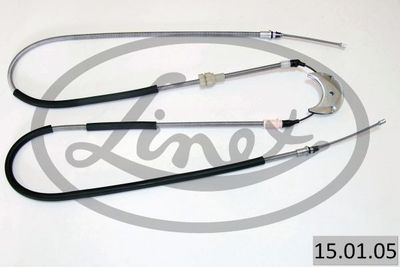 Тросик, cтояночный тормоз LINEX 15.01.05 для FORD FIESTA