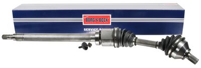 полуоска BORG & BECK BDS1071
