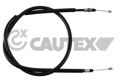Тросик, cтояночный тормоз CAUTEX 762405 для RENAULT 21