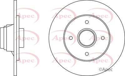 Brake Disc APEC DSK250