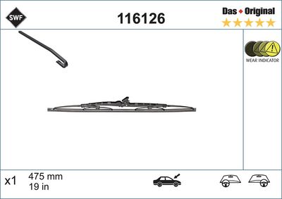 Wiper Blade 116126