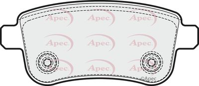 Brake Pad Set APEC PAD1689