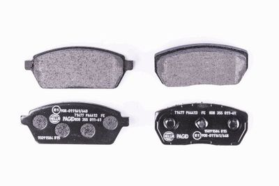 Комплект тормозных колодок, дисковый тормоз HELLA 8DB 355 011-611 для SUZUKI SUPER