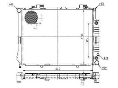 KüHLER MOTORKüHLUNG MTR 13054353