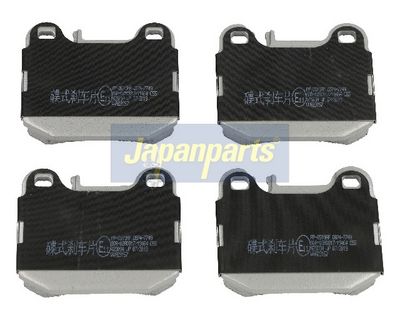 JAPANPARTS Stabdžių trinkelių rinkinys, diskinis stabdys