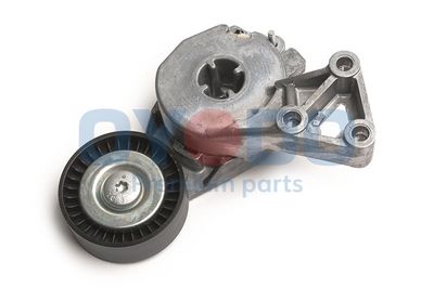 Įtempiklio svirtis, V formos rumbuotas diržas