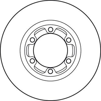 BREMSSCHEIBE TRW DF4897 1