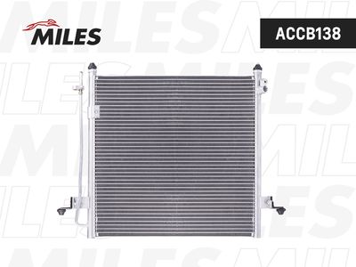 Конденсатор, кондиционер MILES ACCB138 для MITSUBISHI L200