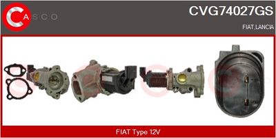 SUPAPA EGR CASCO CVG74027GS