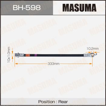 Тормозной шланг MASUMA BH-598 для LEXUS LX