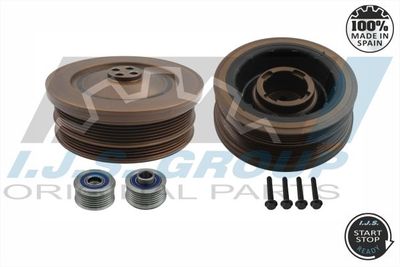 Belt Pulley Set, crankshaft 17-1081KSETB