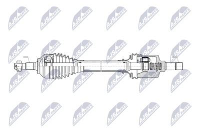 полуоска NTY NPW-CT-201