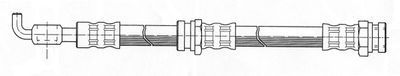 CEF 512049 Тормозной шланг  для MAZDA 323 S IV (BG) 1.8 16V GT