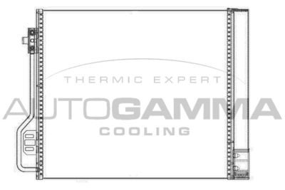 Конденсатор, кондиционер AUTOGAMMA 105477 для SMART FORTWO