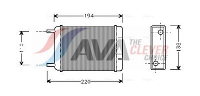 SCHIMBăTOR DE CăLDURă îNCăLZIRE HABITACLU
