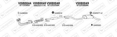 ABGASANLAGE VENEPORTE 800165