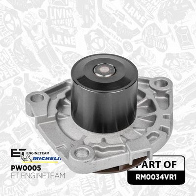 SET POMPA APA + CUREA DINTATA ET ENGINETEAM RM0034VR1 6