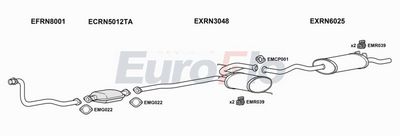 Układ wydechowy EUROFLO RN1919D1004B