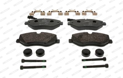 Комплект тормозных колодок, дисковый тормоз FERODO FVR4053 для NISSAN CABSTAR