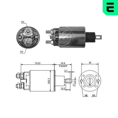 SOLENOID ELECTROMOTOR