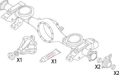 SET GARNITURI DIFERENTIAL CORTECO 19535816 1
