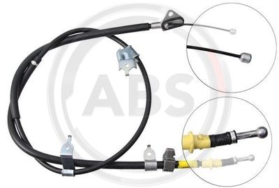 Тросик, cтояночный тормоз A.B.S. K16538 для DAIHATSU CHARADE