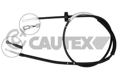 Тросик, cтояночный тормоз CAUTEX 468238 для SEAT EXEO