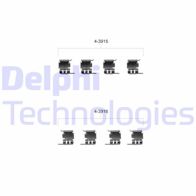Комплектующие, колодки дискового тормоза DELPHI LX0348 для SUZUKI WAGON