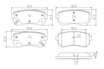 SET PLACUTE FRANA FRANA DISC