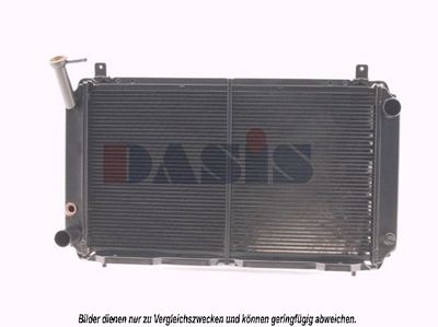 Радиатор, охлаждение двигателя AKS DASIS 071230N для NISSAN SUNNY