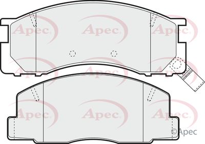 Brake Pad Set APEC PAD858