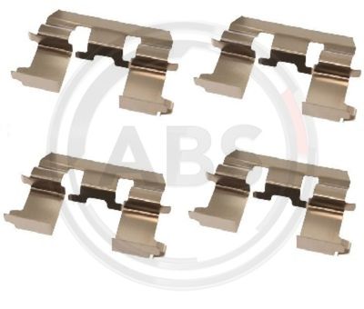 Комплектующие, колодки дискового тормоза A.B.S. 1281Q для HONDA STREAM