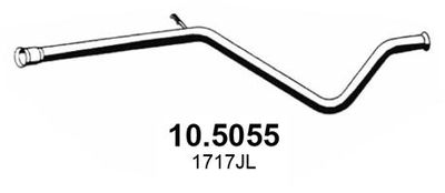 Rura wydechowa ASSO 10.5055