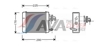 SCHIMBăTOR DE CăLDURă îNCăLZIRE HABITACLU