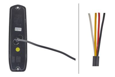 Achterlicht Links/Rechts (LED, 12/24V, met indicator, met stoplicht, parkeerlicht)