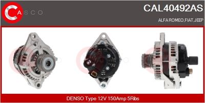 GENERATOR / ALTERNATOR CASCO CAL40492AS