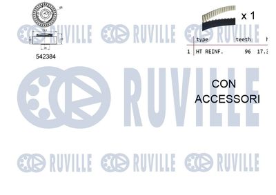 SET CUREA DE DISTRIBUTIE RUVILLE 550340 1
