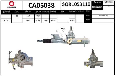 LENKGETRIEBE EAI CA05038