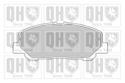 Комплект тормозных колодок, дисковый тормоз QUINTON HAZELL BP1620 для TOYOTA PREVIA