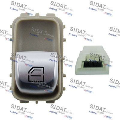 Выключатель, стеклолодъемник SIDAT 5.145384A2 для MERCEDES-BENZ V-CLASS